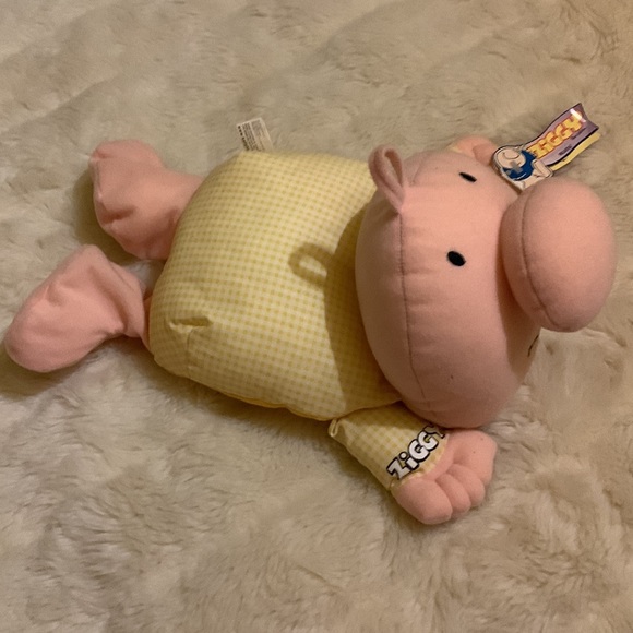 Vintage 90s Ziggy IMAGINE doll stuffed pillow bean bag toy tags on - Picture 4 of 14